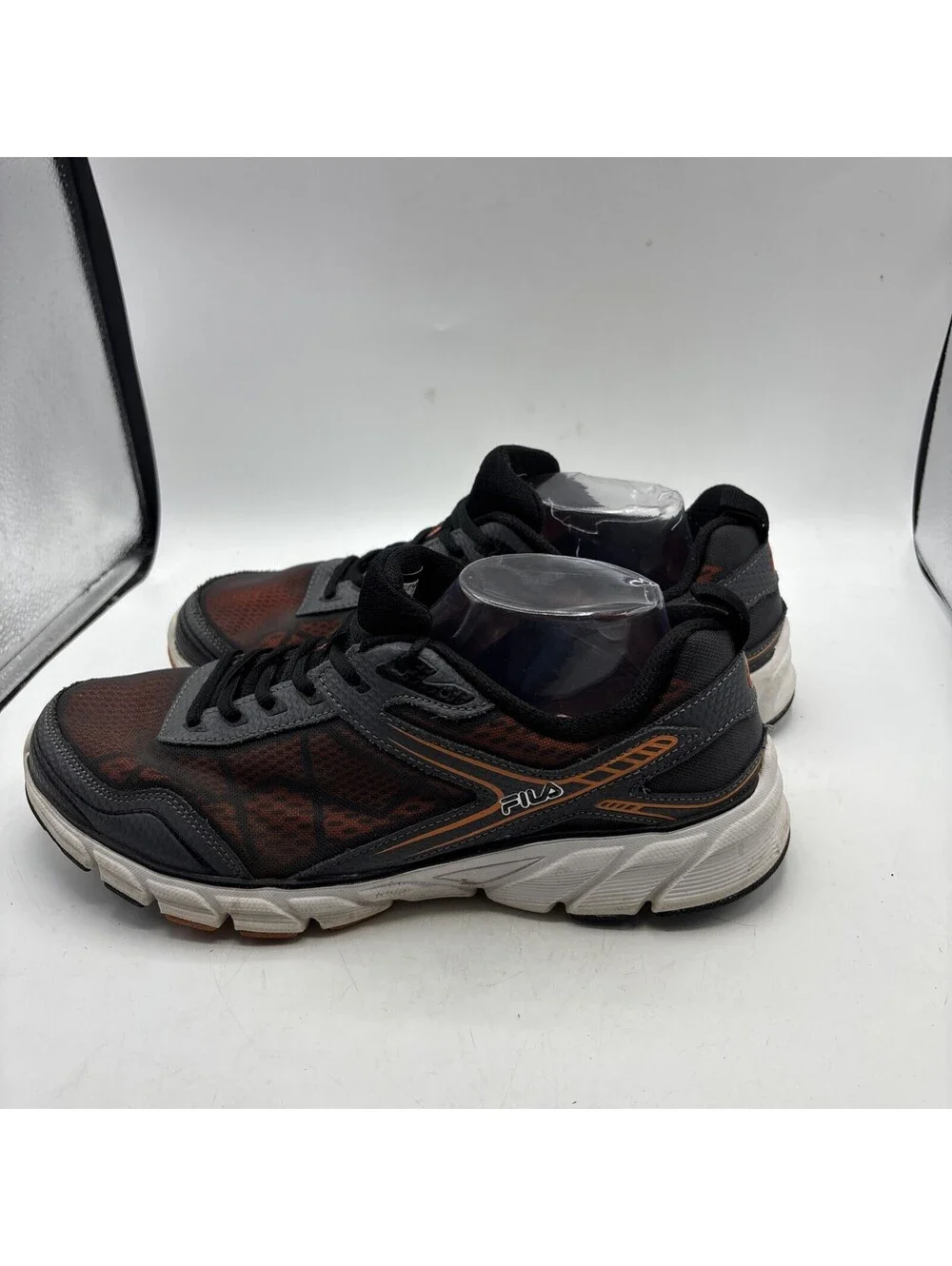 Mens Fila Ascente Trail Running Sneakers Shoes - Wide - Castlerock Size 10.5 Men